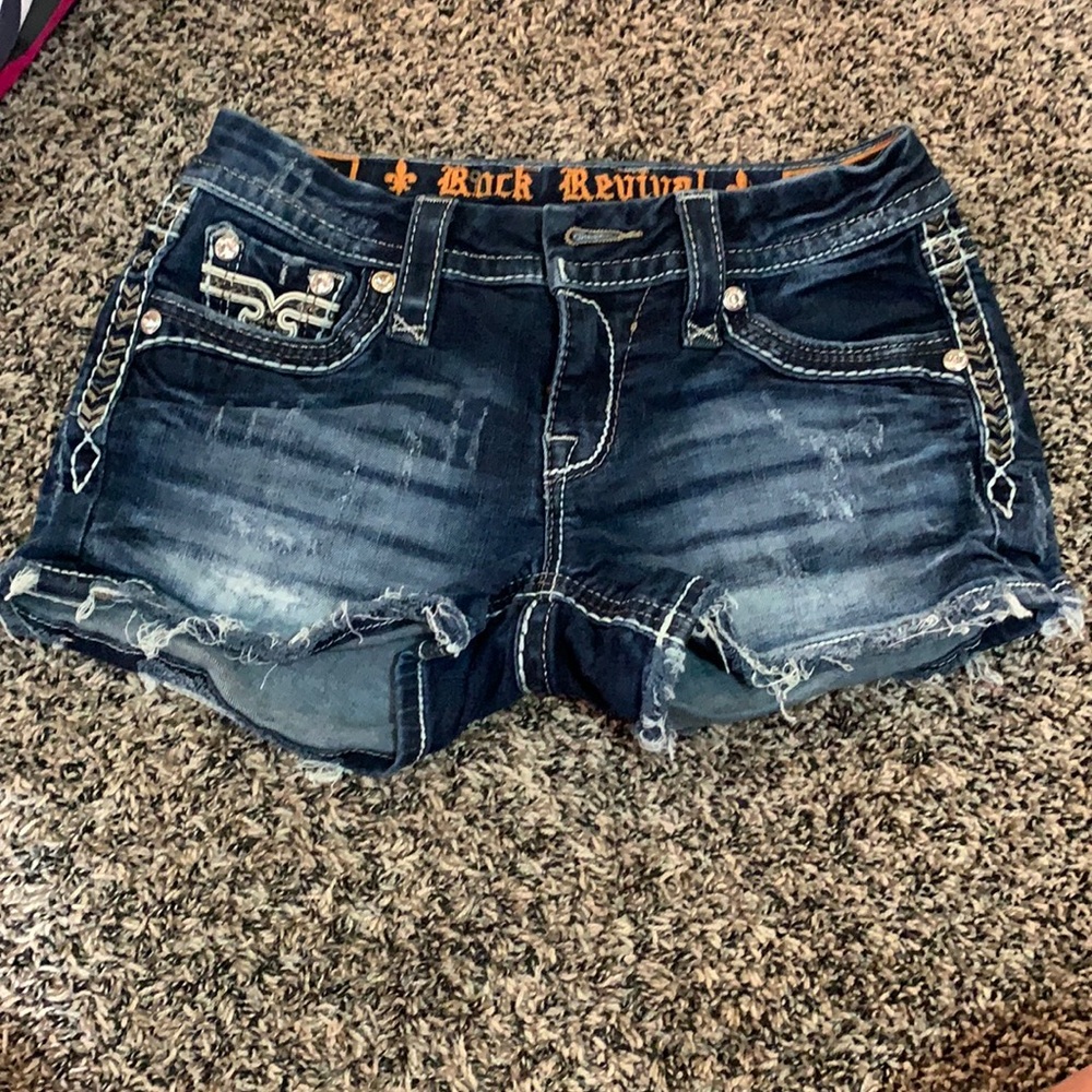 Rock Revival Jean Shorts